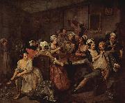 William Hogarth Der Lebensweg eines Westlings oil on canvas